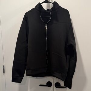 Zara Men's Black Zip-Up Jacket